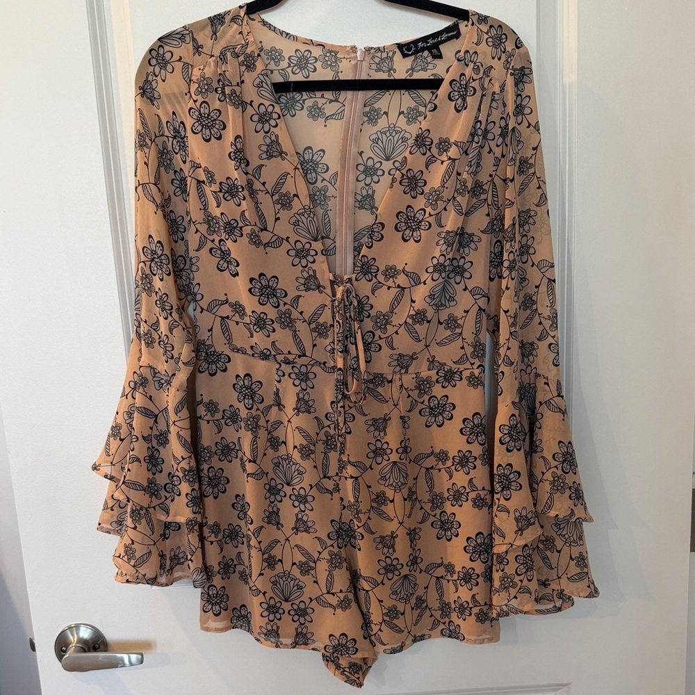 For Love & Lemons Pia Romper